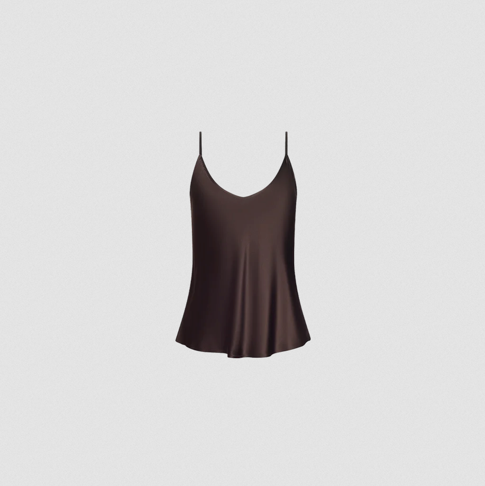 L’Agence 40404CLW-MOLE Camisole Lexi espresso foncé Molé