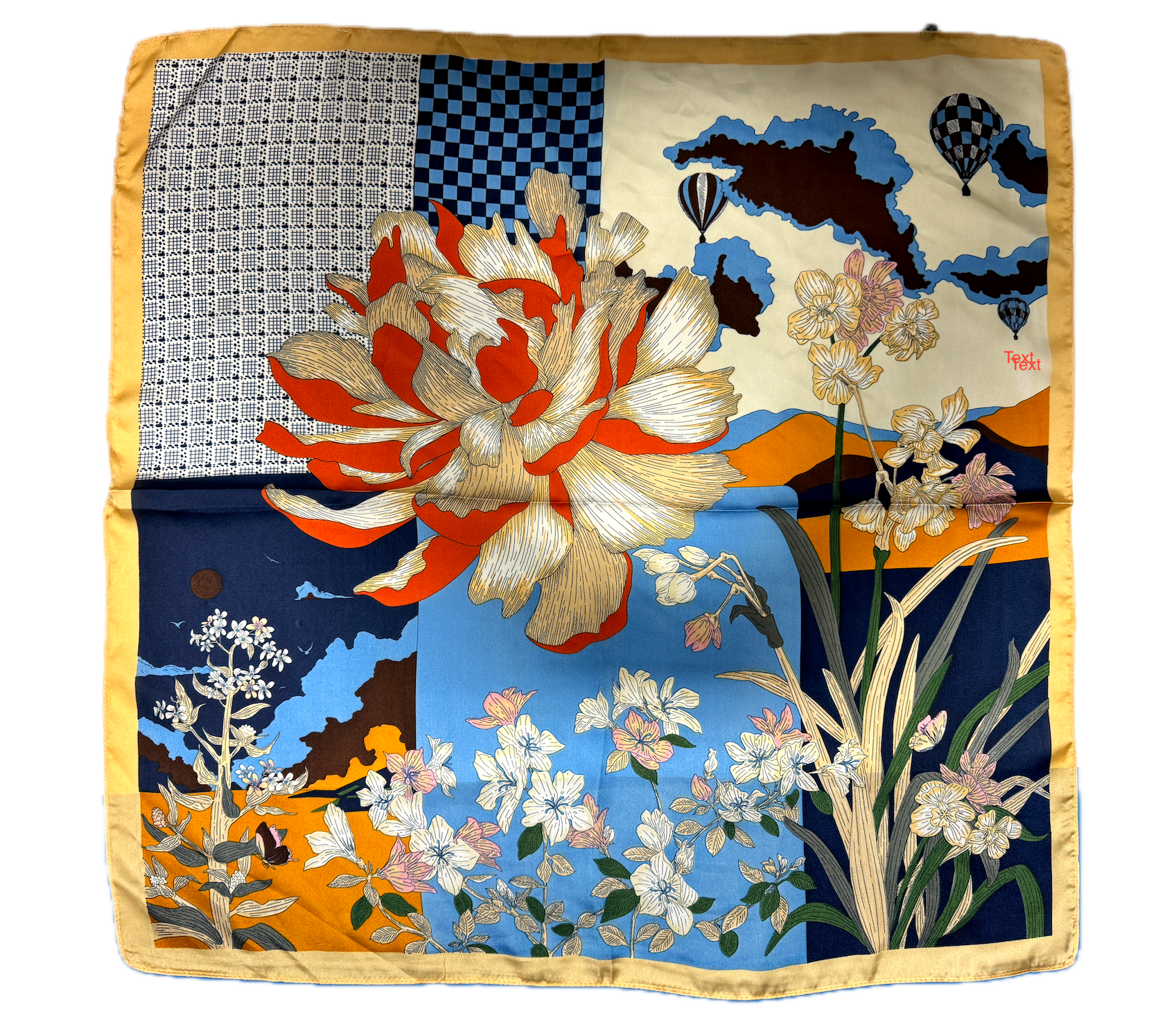 Foulard Très Chic Floral  