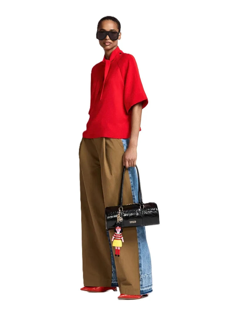 Essentiel FS15 Kassie T-shirt avec cravate autour du cou Firestarter