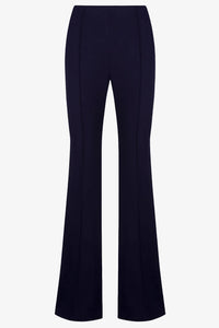 Pantalon évasé à plis Smythe Navy