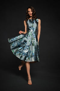 La Petite Robe de Chloe CH55116691-A388 Anastasia Robe midi Iceberg
