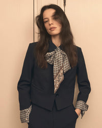 Veronica Beard Ismena Removable Scarf Jacket