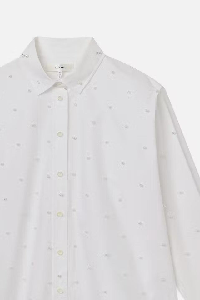 Frame The Oversized Pearl Shirt