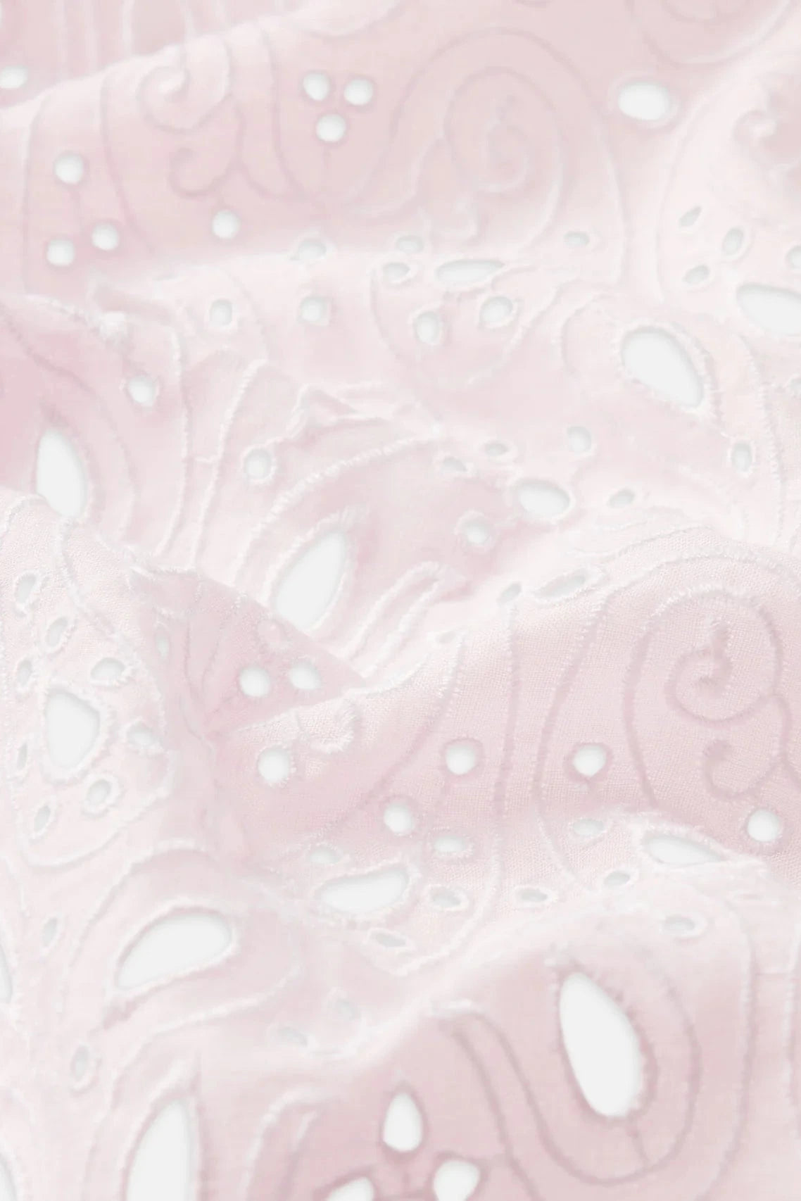 Frame The Paisley Eyelet Shirt Bubble Gum