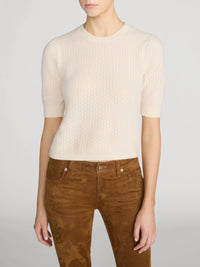 Frame The Gathered Honeycomb Sweater