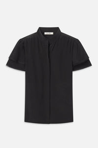 Frame The Silk Arcadia Top - Black