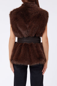 Liu Jo Vest - Brown Umber