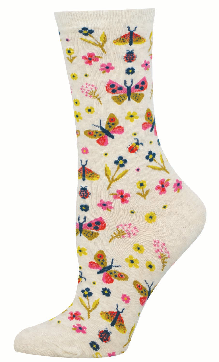 SOCKSMITH  BUTTERFLY FLORAL