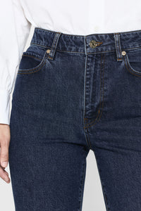 Frame The Ruler High Rise Straight Leg Jeans