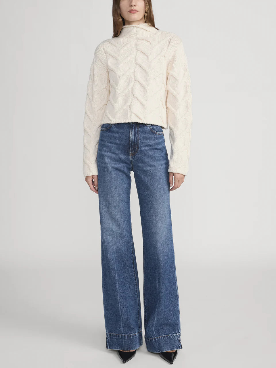 Frame The Easy Denim Trouser Incline