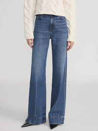 Frame The Easy Denim Trouser Incline