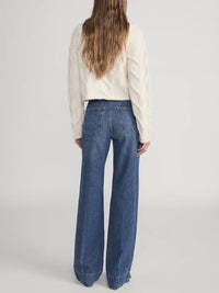 Frame The Easy Denim Trouser Incline