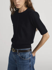 Frame The Chain Pointelle Cardi