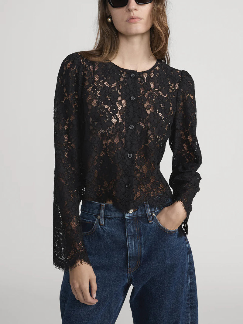 Frame The Lace Blouse