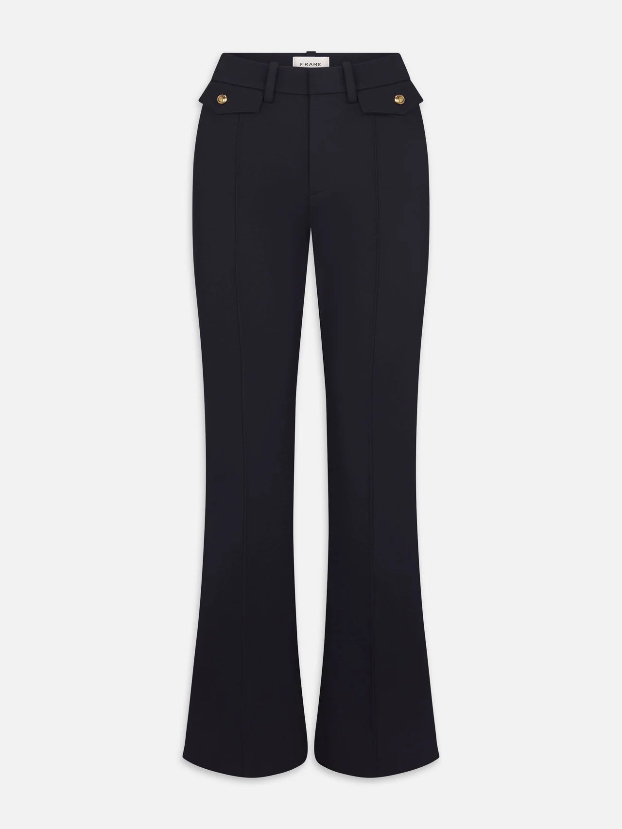 Frame The Reboot Pantalon Coutures Sculptées Marine