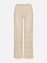 Frame The Crochet Pant Cream