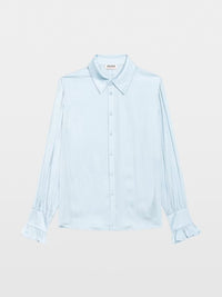 Zadig & Voltaire Thely Satin Blouse - Oxford Blue