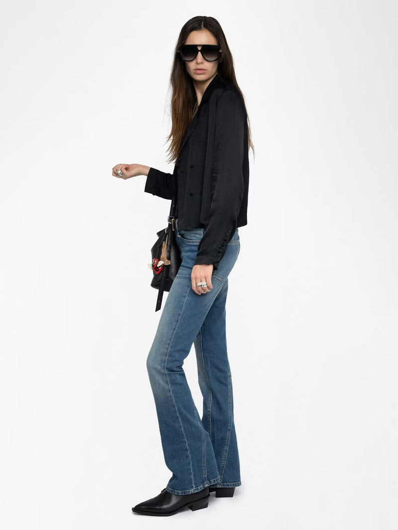 Zadig & Voltaire Tussi Satin Blouse