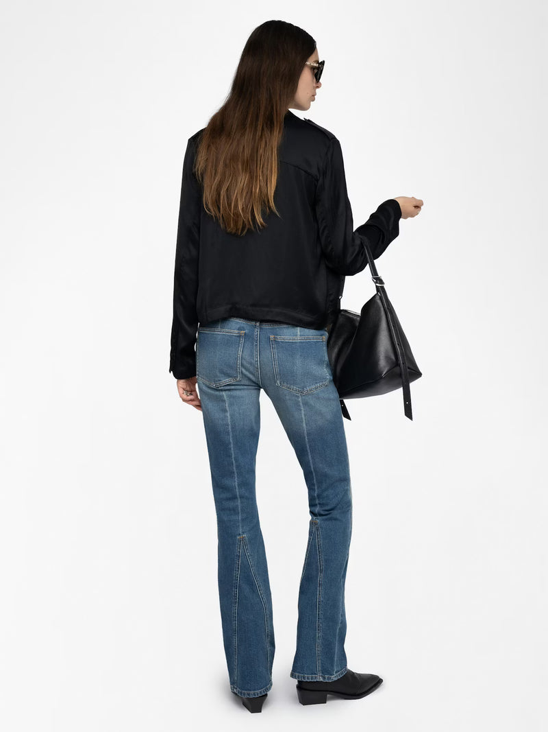 Zadig & Voltaire Tussi Satin Blouse