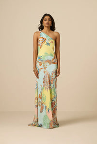 Robe asymétrique Hemant & Nandita Multicolore