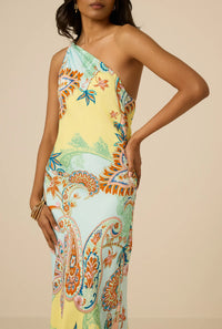 Robe asymétrique Hemant & Nandita Multicolore