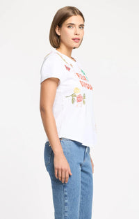 Cinq A Sept T-shirt Fleur Damour Angeli