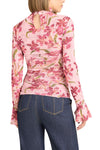 Cinq A Sept Trailing Hibiscus Lucy Long Sleeve Top
