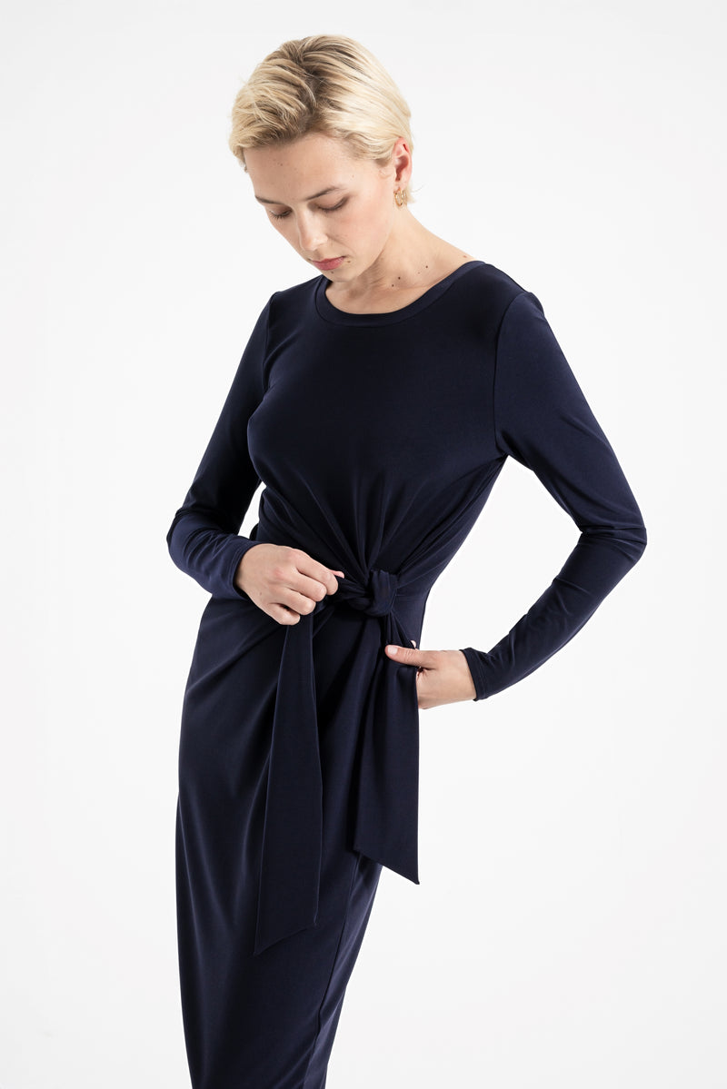 Nadya Toto Alexa Side Draped Dress