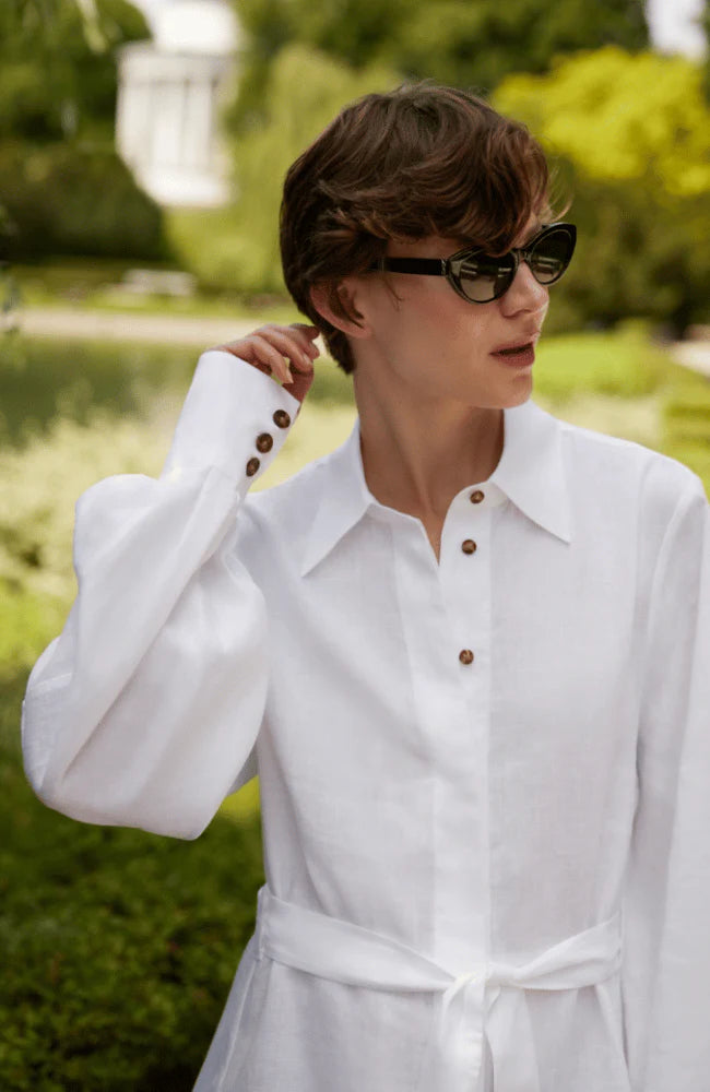 Emanou Alicia Dress White