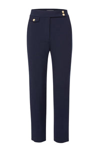 Veronica Beard Renzo Pant Navy Gold