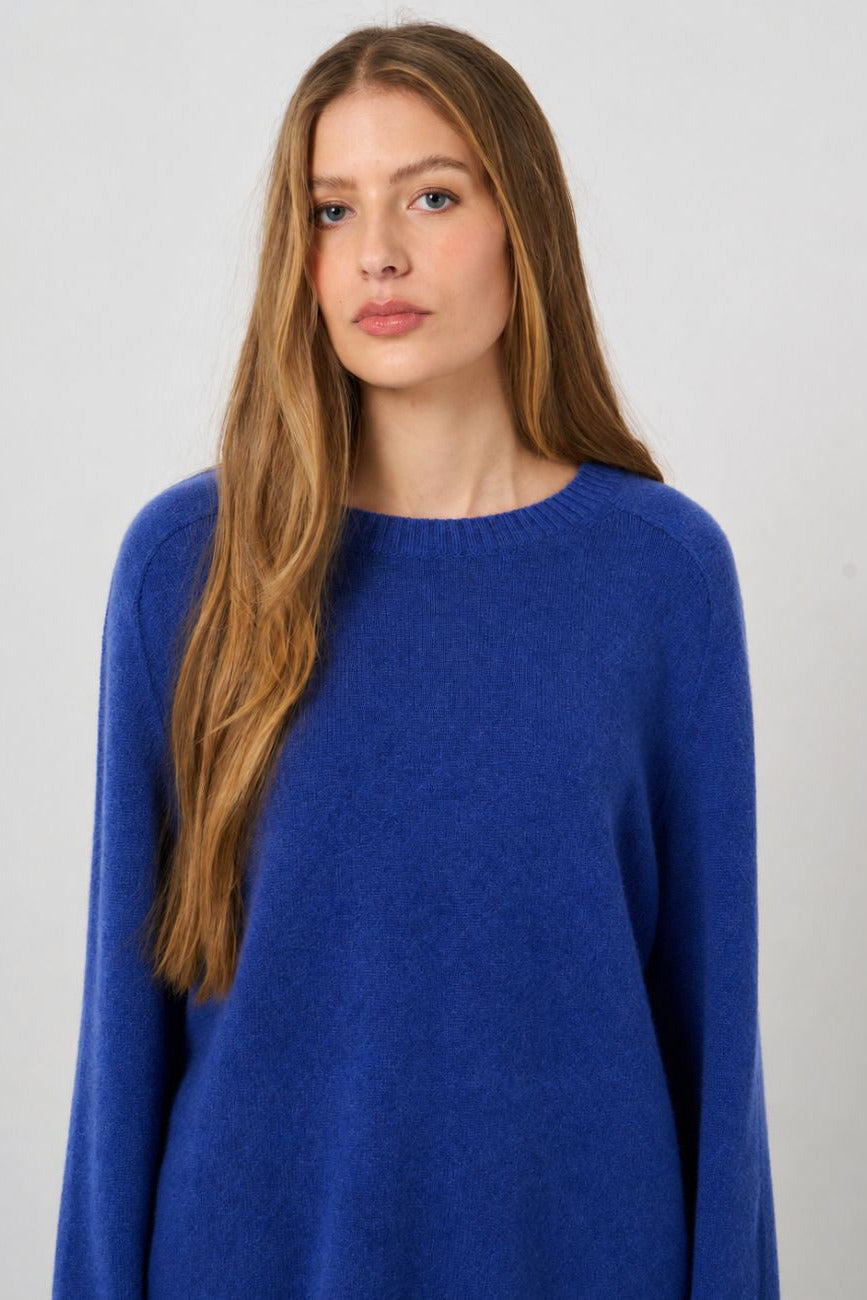 Pull en maille de cachemire biologique Repeat - Bleu