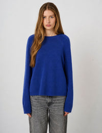 Pull en maille de cachemire biologique Repeat - Bleu