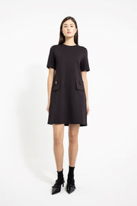 Nadya Toto Bond Signature 2 Button Dress