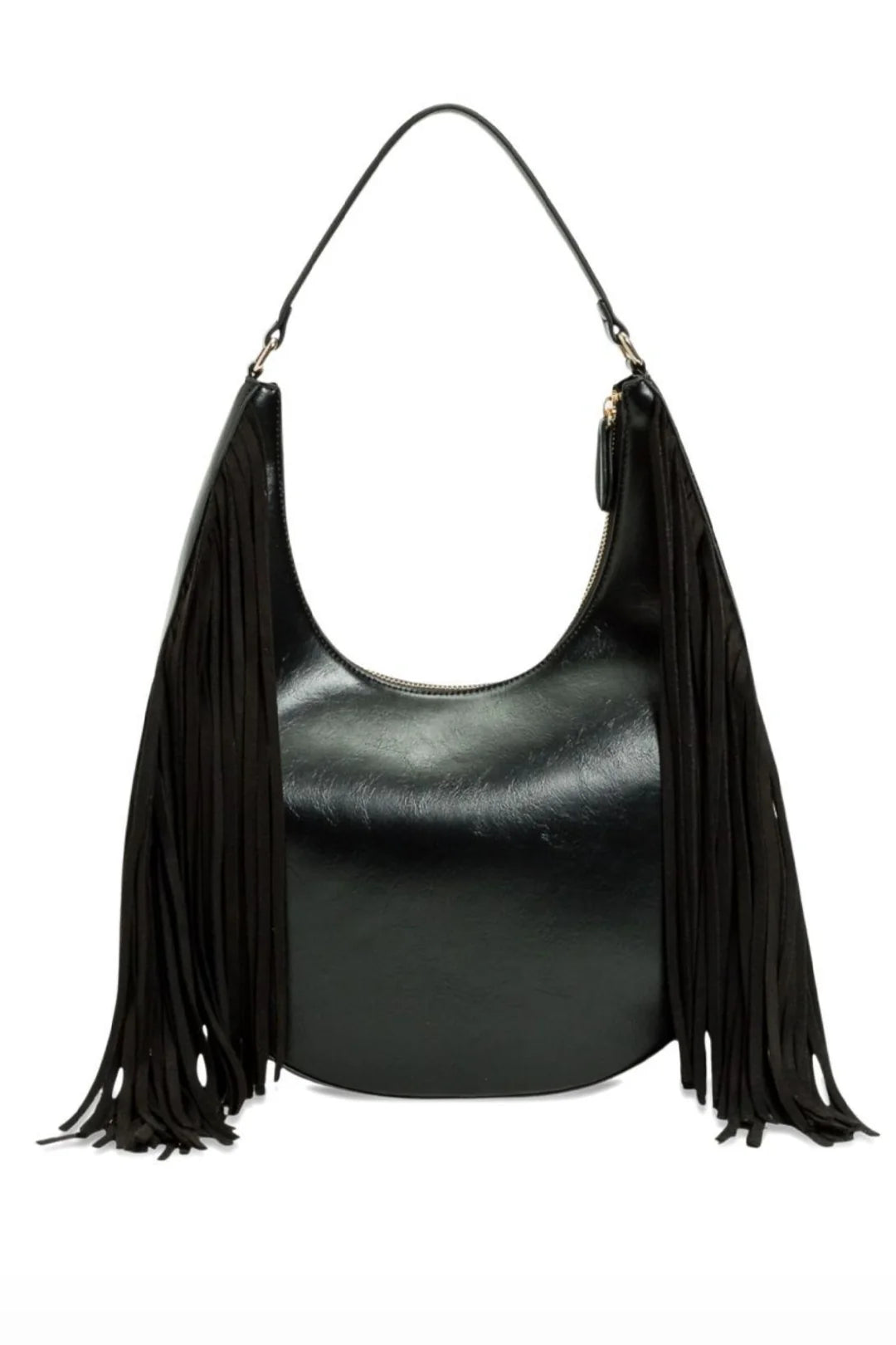 Twinset Large Hobo Bag with Fringe