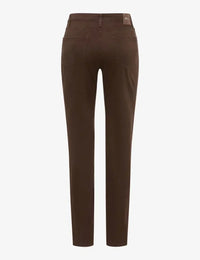 Cotton Winter Dream Trousers Style Mary - Dark Chocolat