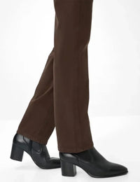 Cotton Winter Dream Trousers Style Mary - Dark Chocolat