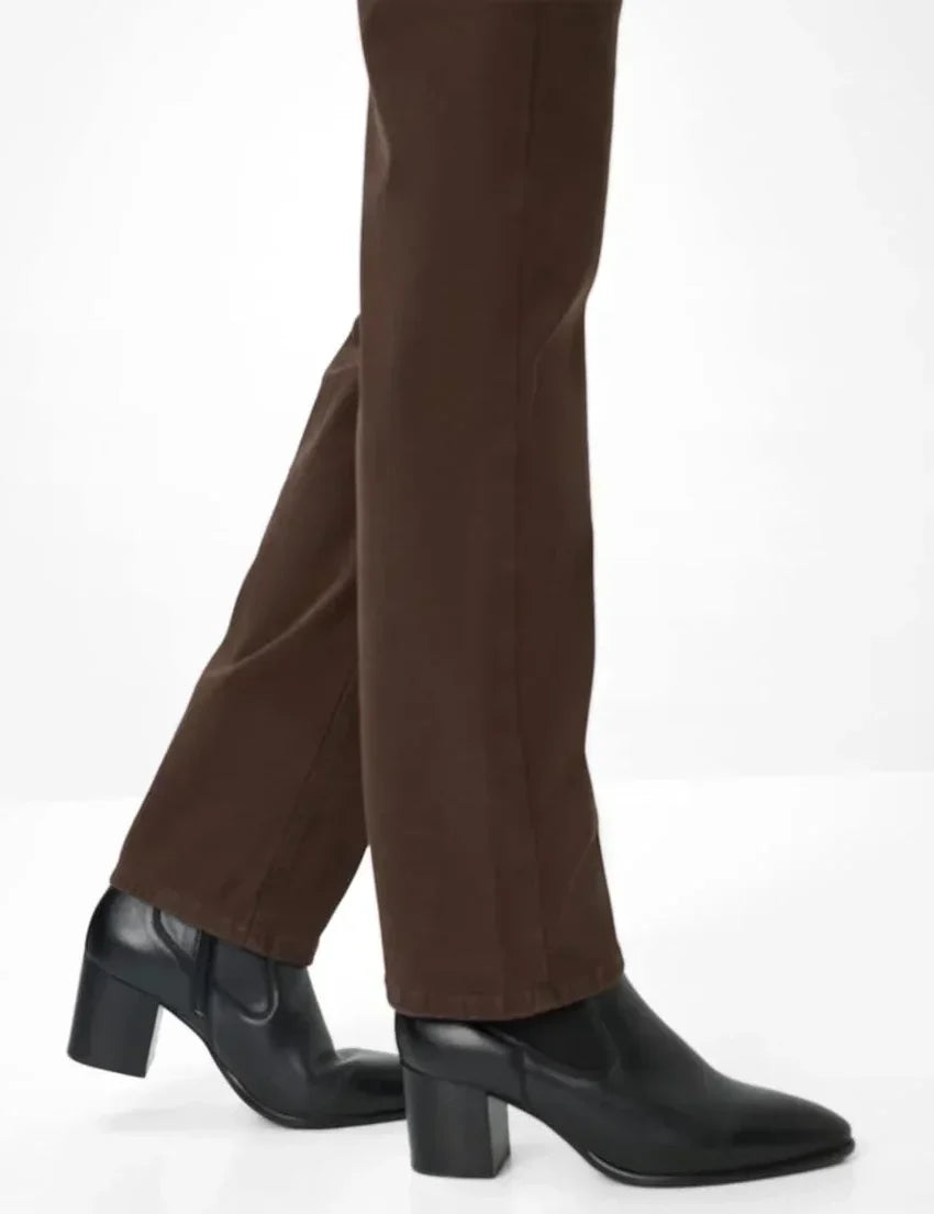 Cotton Winter Dream Trousers Style Mary - Dark Chocolat