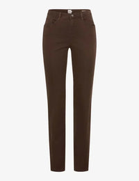 Cotton Winter Dream Trousers Style Mary - Dark Chocolat
