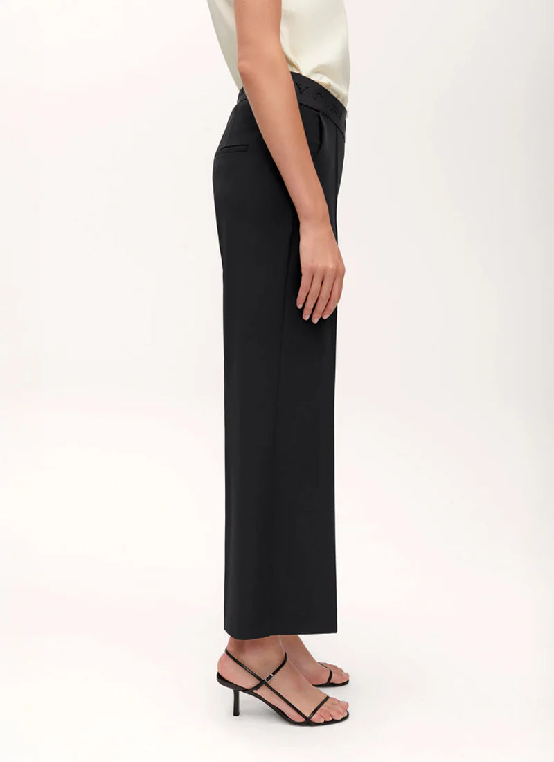 Cambio Cameron Straight Wide Pants