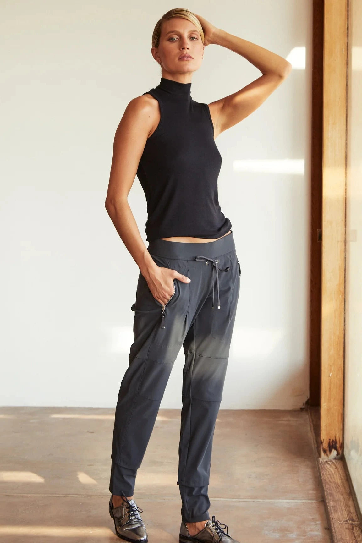 Raffaello Rossi Candy Jogger Pant Slate