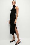 Veronica Beard Briggita Knit Halter Dress