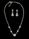 Elen Henderson Rose Necklace and Earring Set