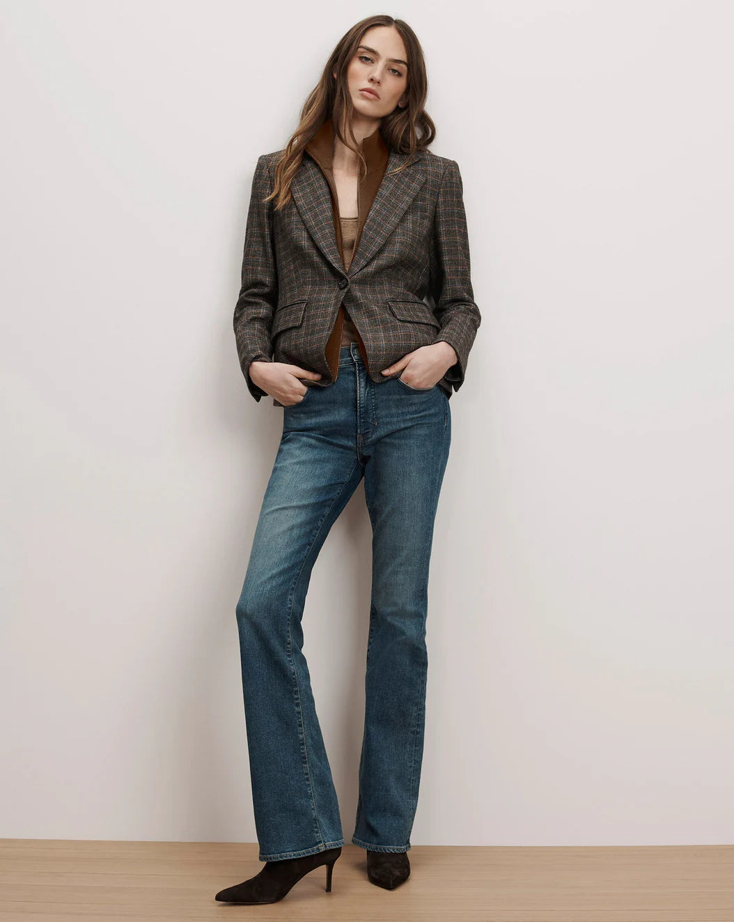 Col montant en cachemire Uptown Veronica Beard