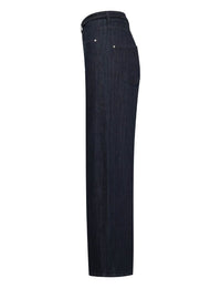 Raffaello Rossi Sventy Belt Dark Blue Patterned