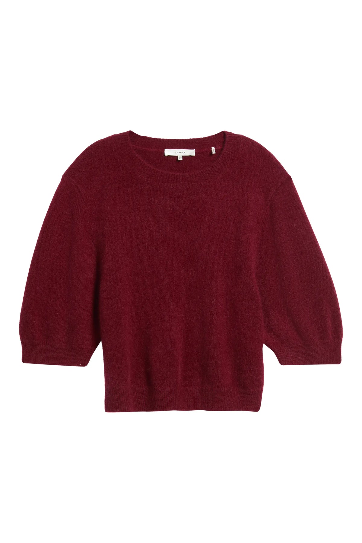 Frame Le pull Brushed Chalet grenat profond