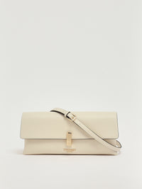 Sac Twinset en cuir synthétique Nero/Parchment/Rosa Parisienne