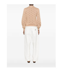 Twinset Polo boutonné en maille pointelle