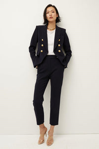 Veronica Beard Renzo Pant Navy Gold