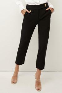 Veronica Beard Renzo Pant Black Gold