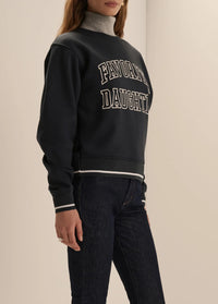 Favorite Daughter - Le sweat-shirt Collegiate Classic - Marine-Blanc
